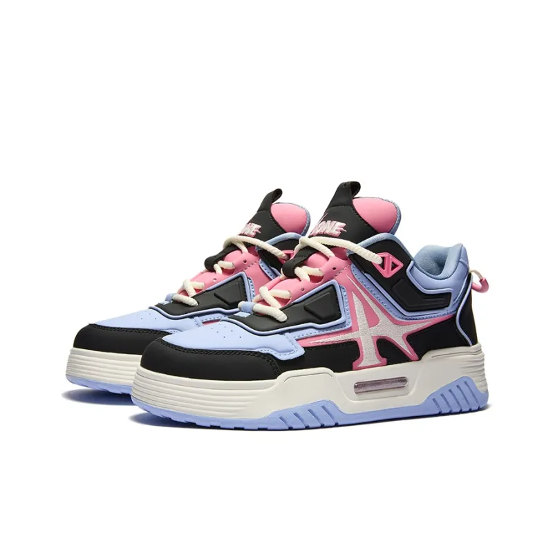 A1 Coverage Wear Resistant Low Top Puffy Skateboard Shoes Unisex-38