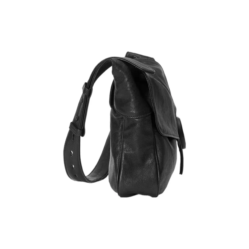 GUCCI Aphrodite Leather Handbag, Shoulder Bag Women's Black-2