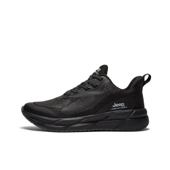 Jeep Sports Running Shoes Men's Black