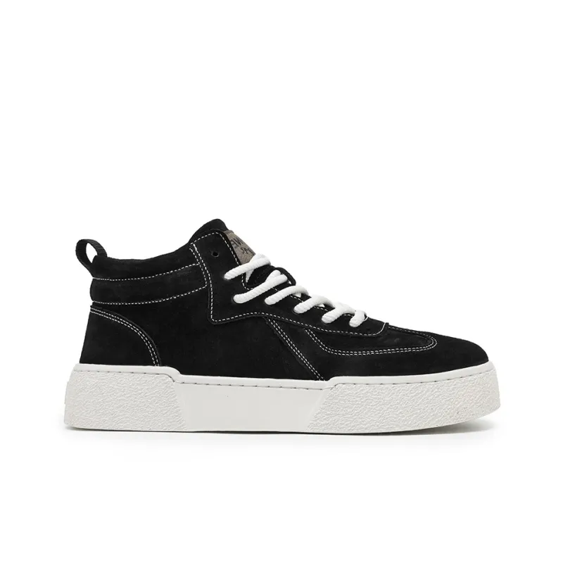 X ZONE Slip Resistant, Abrasion Resistant, Breathable Mid Top Skateboard Shoes Men's Sand-17