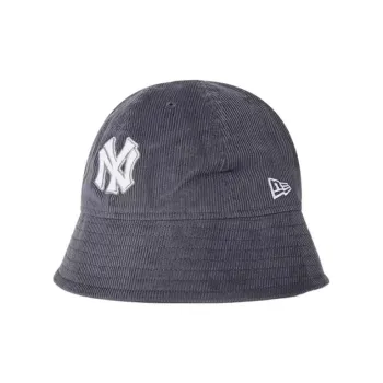 New Era Cotton Bucket Hats Unisex Black