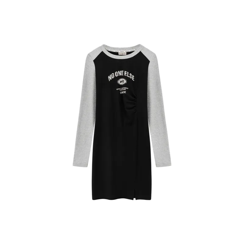 NO ONE ELSE Long Sleeved Dresses Women's Black-1