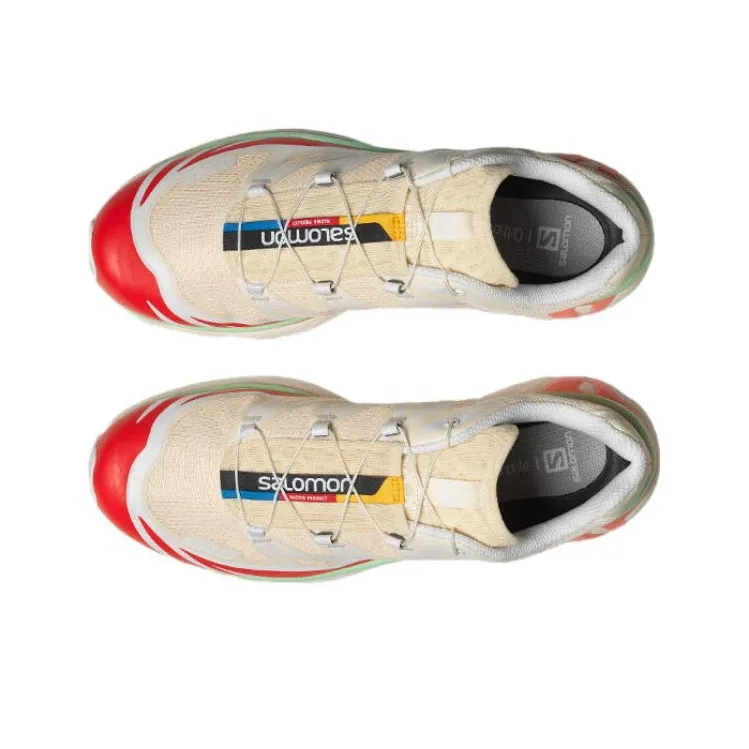SALOMON XT 6 'Shortbread Poppy Red Green Ash'-3
