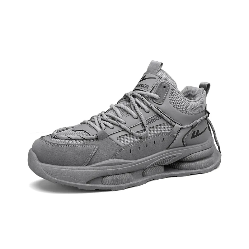 Warrior Lightweight Chunky Sneakers Men's Gray-1