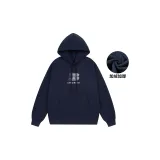 Navy Hoodie (Fleece-lined and Thickened)