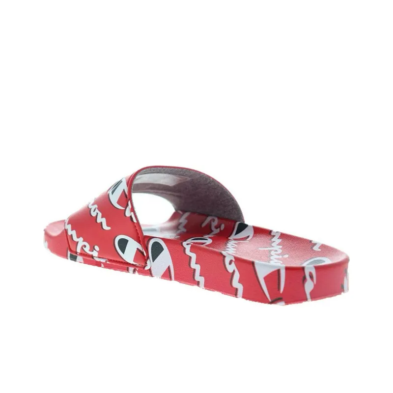 Champion Ipo Slides 'Repeat Print Scarlet'-2