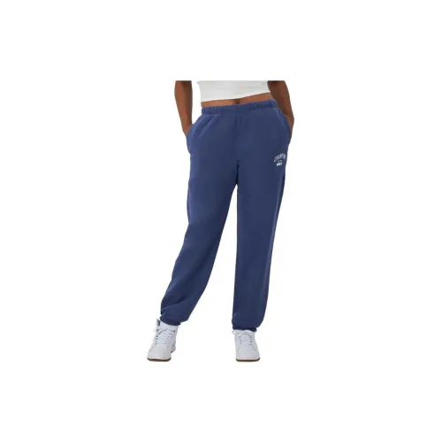 Champion Knitted Sweatpants Women's Blue