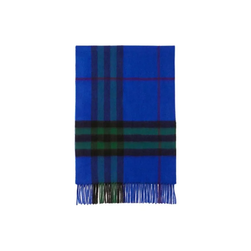 Burberry Checked Cashmere Scarf-2