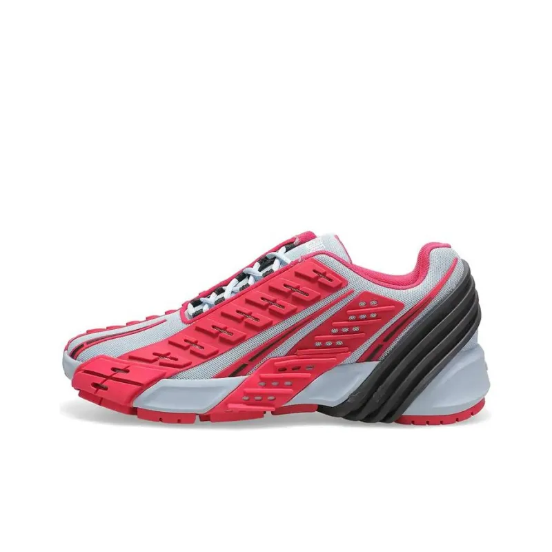 Atmos x DIESEL S Prototype Low Breathable Low Top Casual Shoes Men's Gray Red-0