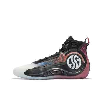 361° AG 4 SOAR SOAR Black Hole Cushioning Anti Slip And Wear Resistant High Top Basketball Shoes Men's Obsidian Black
