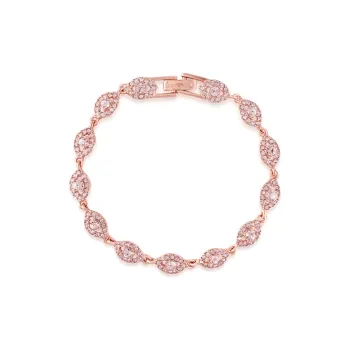 Givenchy Faux Crystal Bracelets Women's Rose Gold
