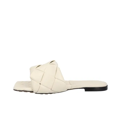 Bottega Veneta Slide Slippers Women's White