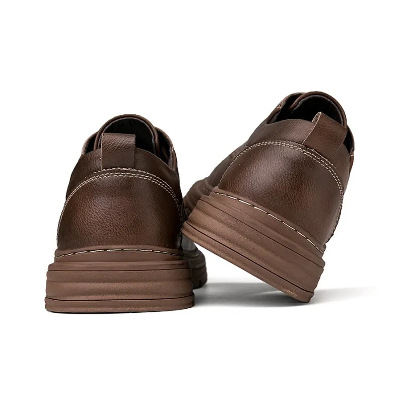 Extravagant Men's Casual Shoes Men Low Top Black/Brown-3