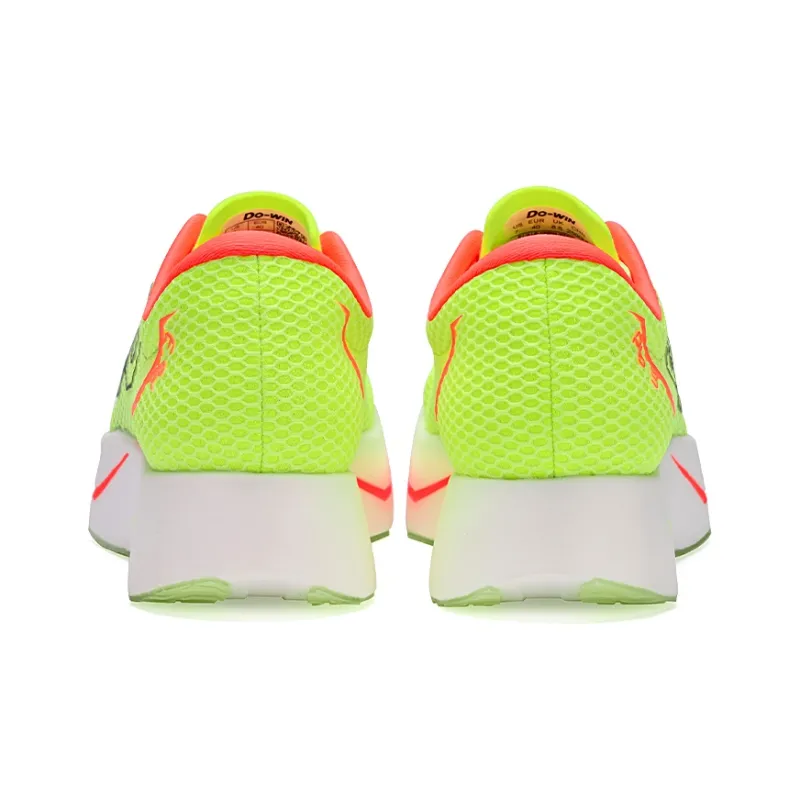DO WIN Low Top Casual Running Shoes Unisex Fluorescent Verdant Green-2