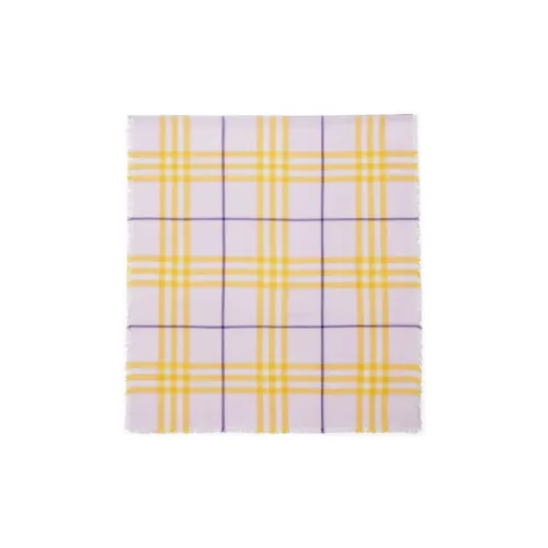 Burberry Checked Wool Scarf