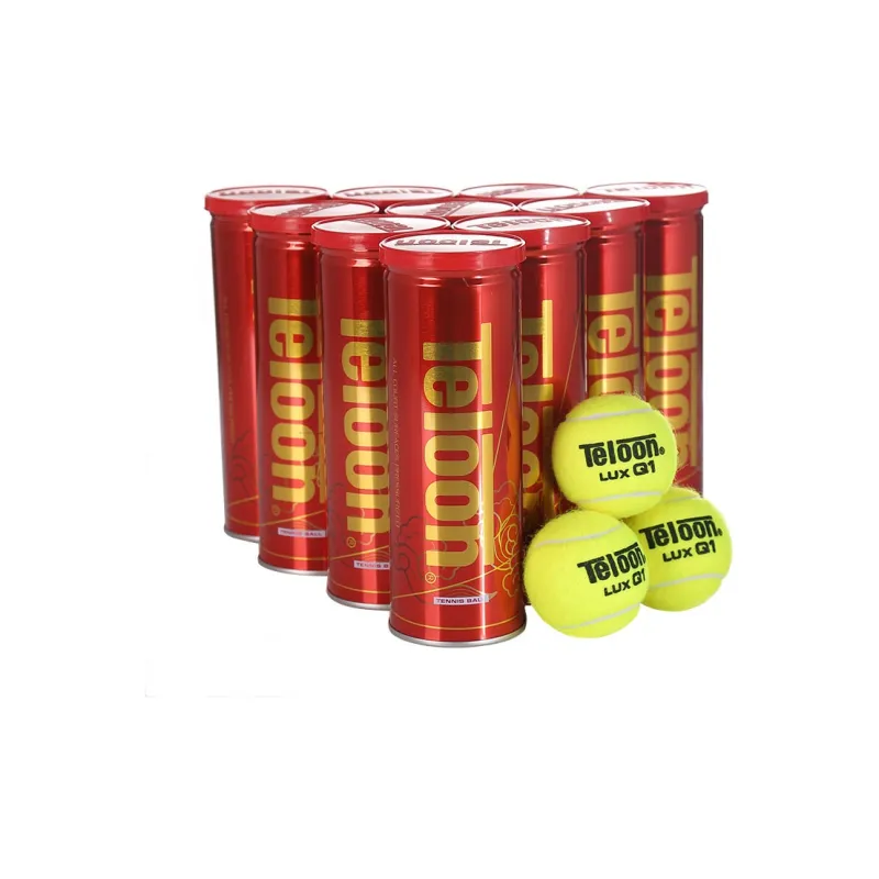 Teloon Tennis Balls Synthetic Wool Match Ball Competition Green-0