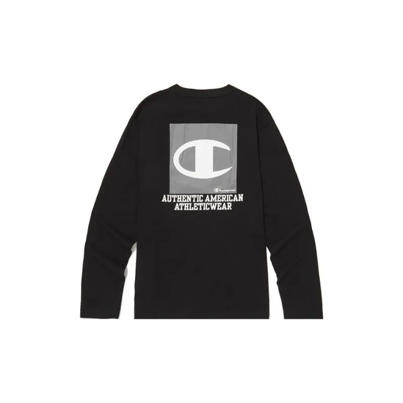 Champion T Shirts Men Black-1