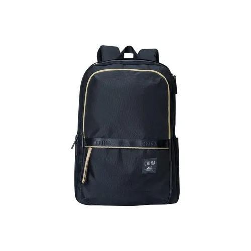 Anta Variety Training Collection Fabric Laptop Backpack Regular Unisex Midnight Blue
