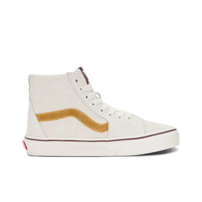Vans SK8 Hi 'White Yellow'-1