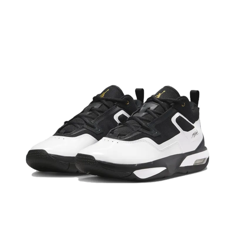 Jordan Stay Loyal 3 Black White Metallic Gold-2