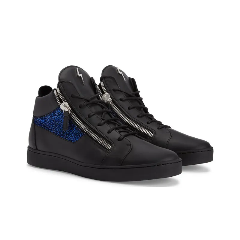 Giuseppe Zanotti Frankie Logo plaque Sneakers-2