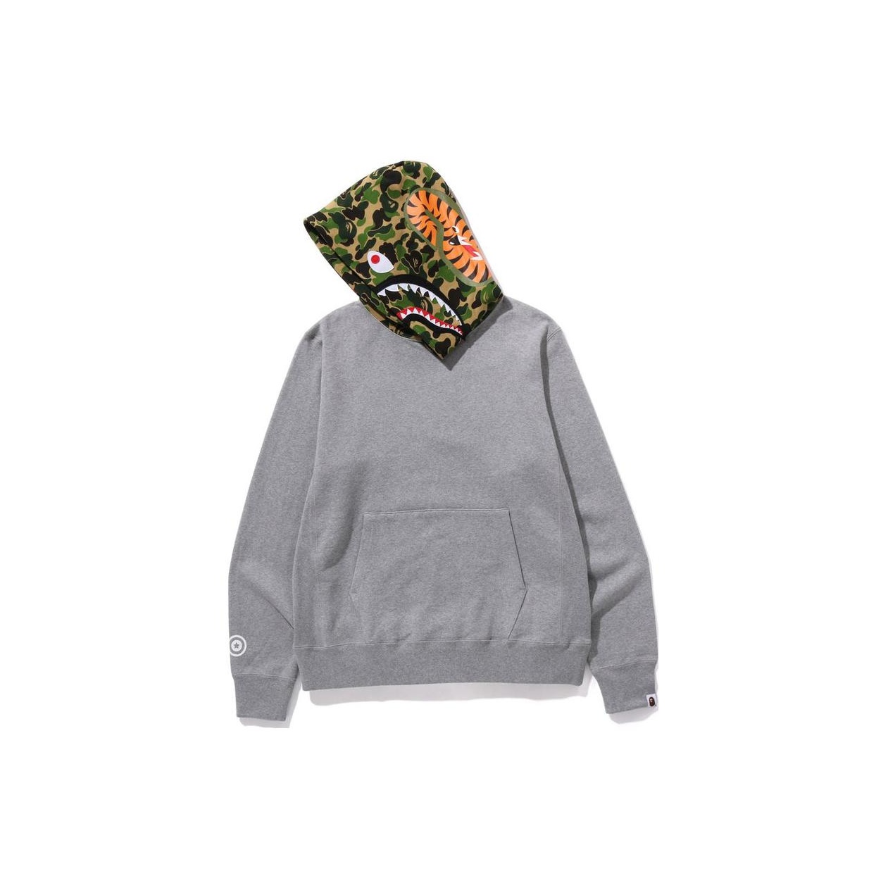 A BATHING APE Abc Camo Shark Pullover Hoodie POIZON