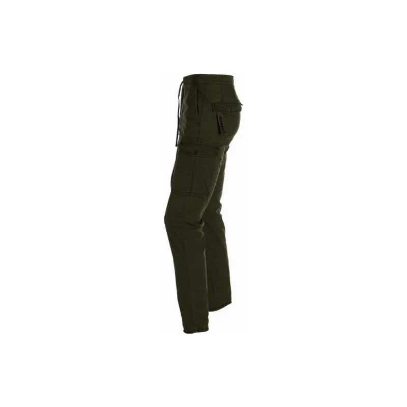 INCOTEX Cargo Pants Men Green-2