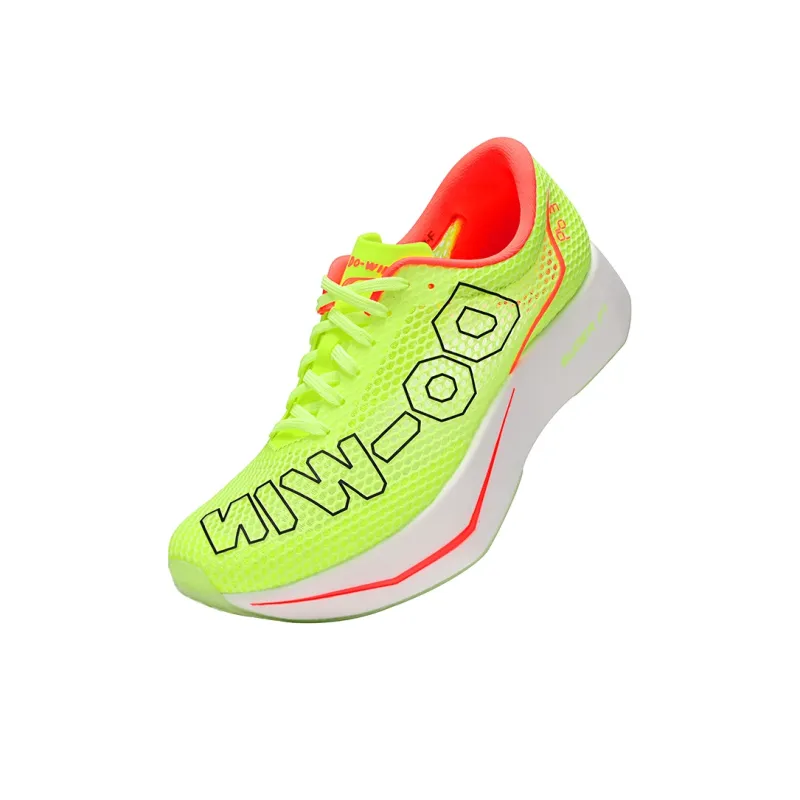 DO WIN Low Top Casual Running Shoes Unisex Fluorescent Verdant Green-1