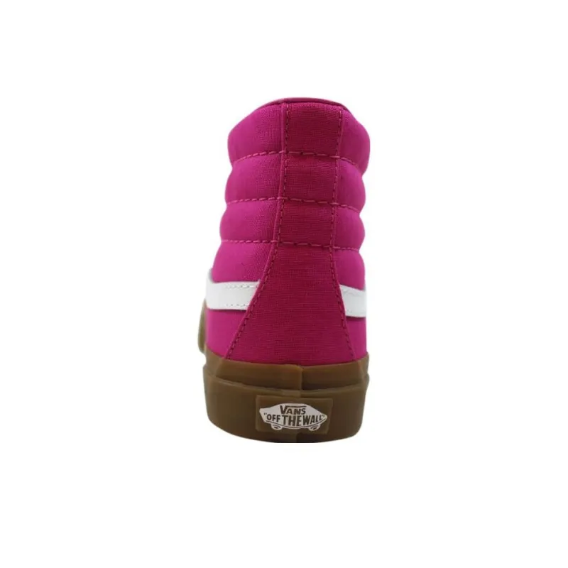 Vans Sk8 Hi Slim Light Gum Raspberry Rose Women's-4