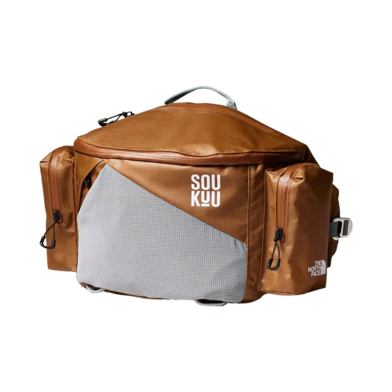 THE NORTH FACE Nylon Polyester Polyurethane Fanny Pack Regular Unisex Brown-0