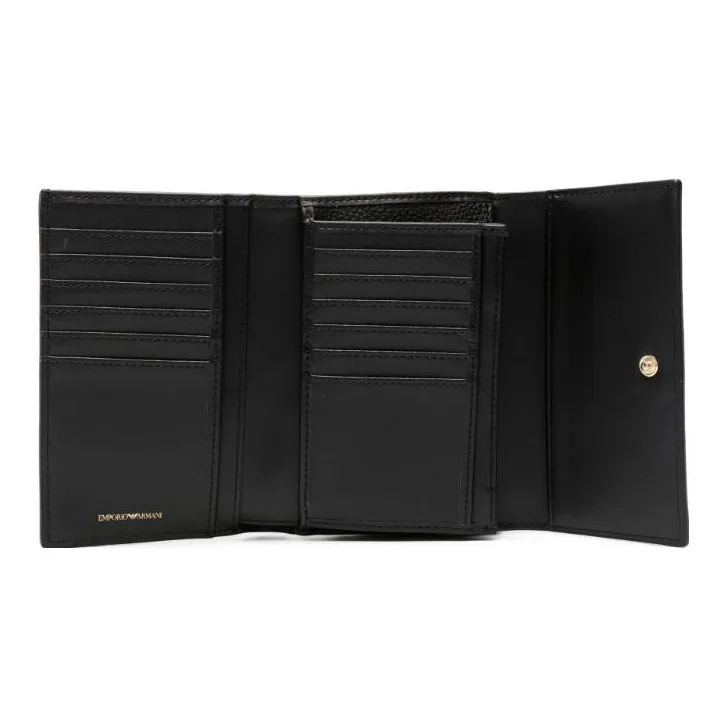 EMPORIO ARMANI Polyester Wallet Women's Black-2