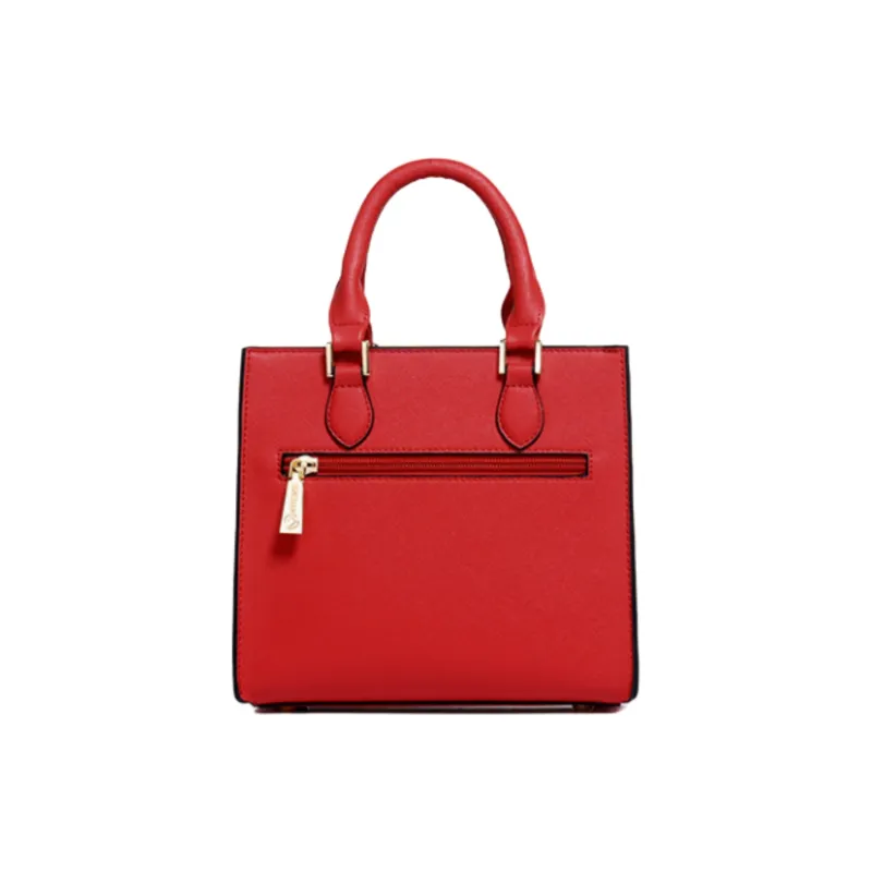 Versman Handbags China Red, Comes With Shopping Bag-3