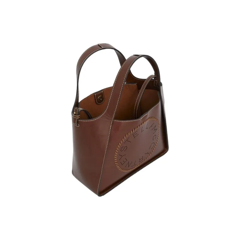 Stella McCartney Logo Perforated Top Handle Bag-2