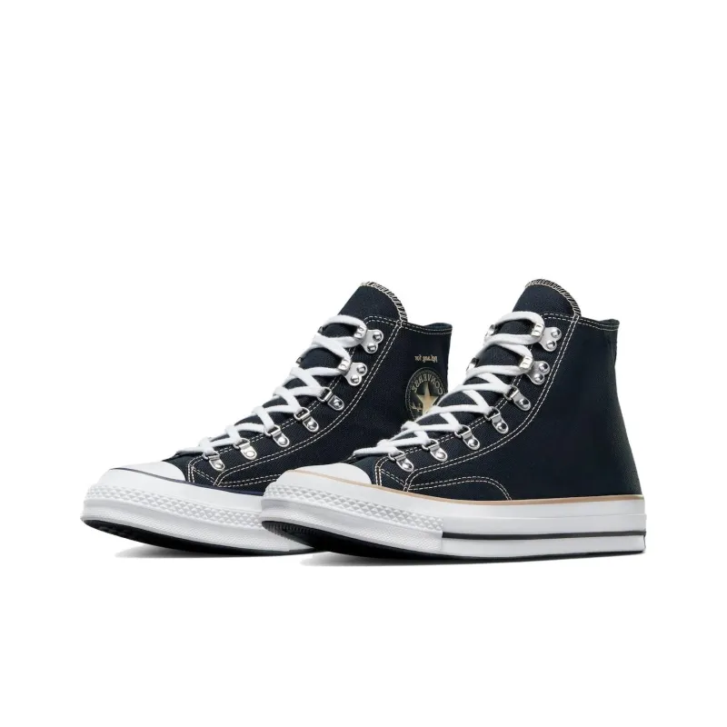 Converse Chuck 70 leather custom shoes in on sale midnight navy blue