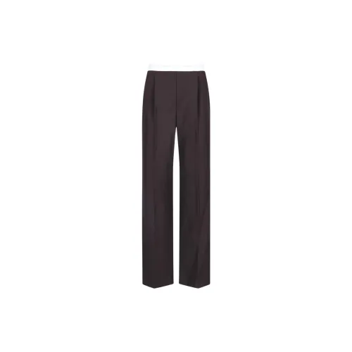 Alexander Wang Logo waistband Straight leg Trousers