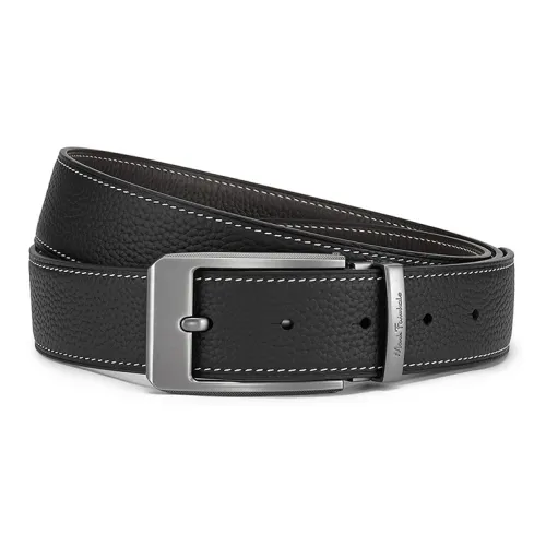 FAIRWHALE Cow Leather Belts Men's Width 3.4CM