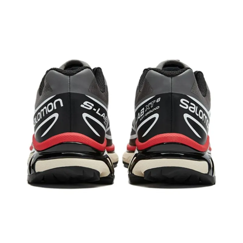 SALOMON XT 6 'Pewter Black Aurora Red'-3