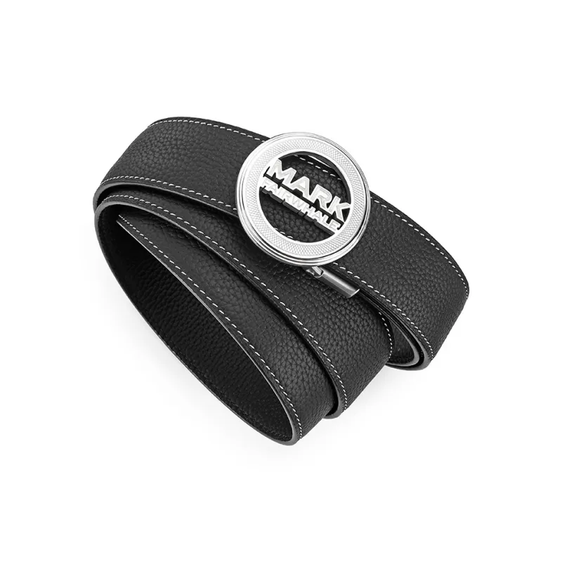 FAIRWHALE Chinese Fashion Trend Art Brand Loog Automatic Buckle Cow Leather Belts Men's Width 3.5CM-1