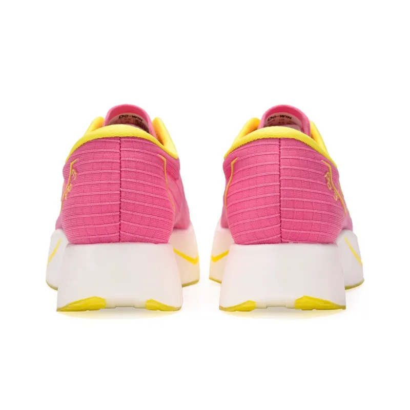 DO WIN Cushioning, Slip Resistant, Abrasion Resistant Support Low Top Casual Running Shoes Unisex Pink-3