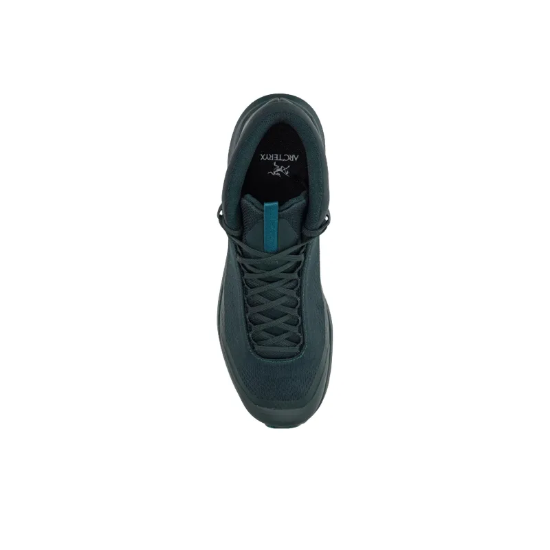 Arcteryx Aerios Cushioning Wear Resistant Mid Top Outdoor Shoes Unisex Black Green-4