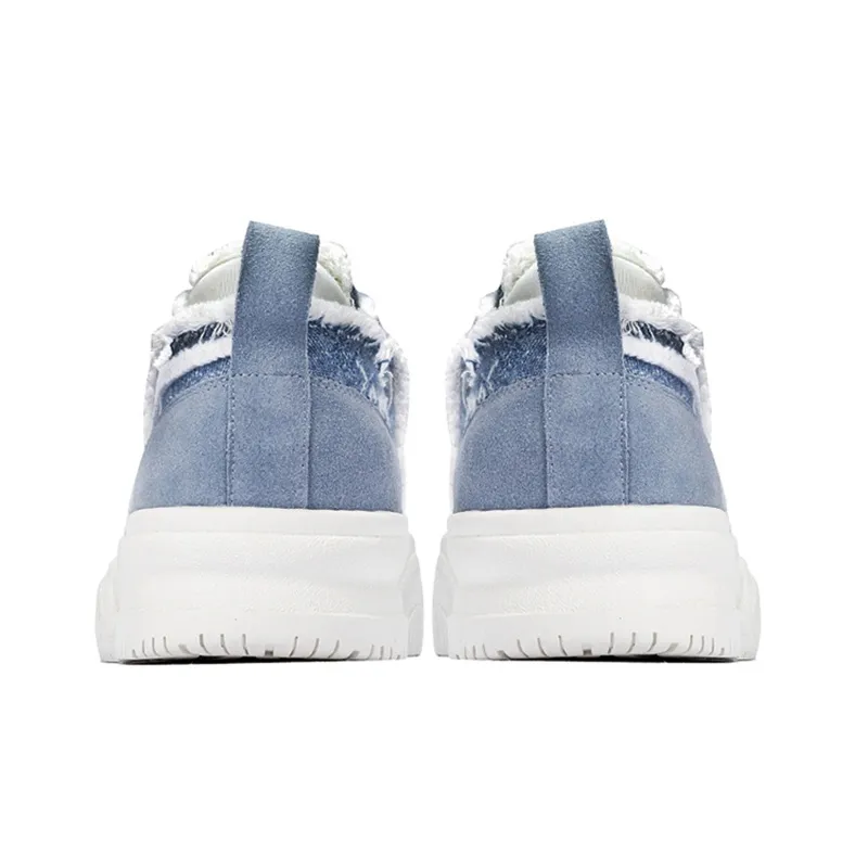 PENTAGONAL HEART Satoshi Star Series Wear-Resistant Low-Top Canvas Shoes Unisex Light Blue-3