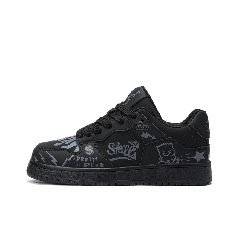 The Simpsons Low Top Skateboard Shoes Unisex-65