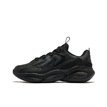 Erke Chasing The Light Anti Slip Wear Resistant Low Top Casual Shoes Men's Black