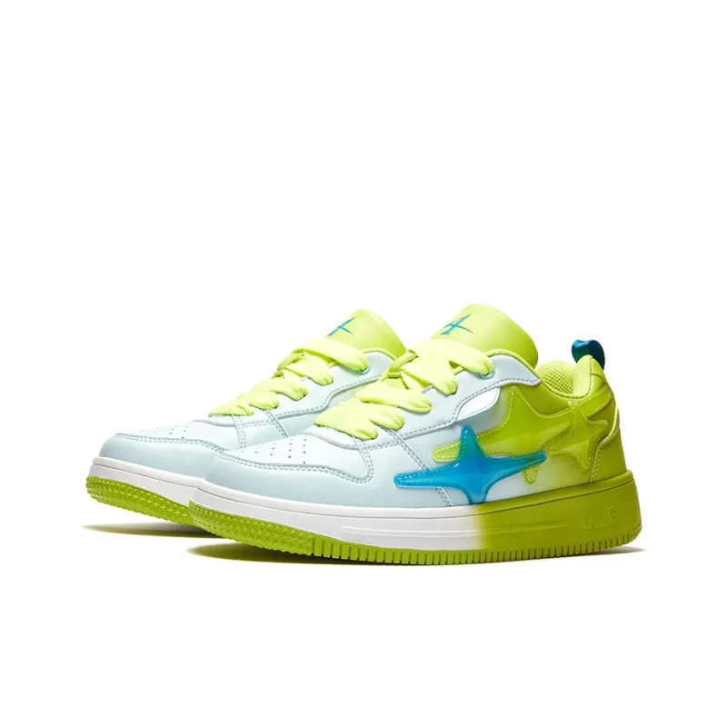 A1 Gradient Stars Shoes Wear-resistant And Lightweight Low-Top Skateboard Shoes Unisex-1
