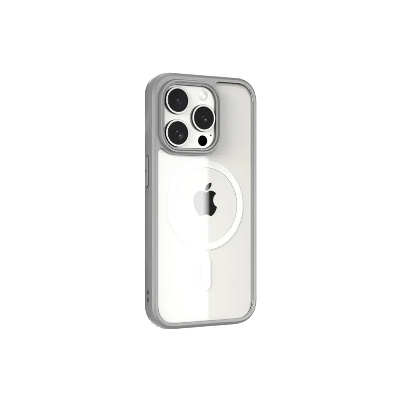 GAAOGKK Transparent Magnetic Silicone Impact Resistant Phone Cases Compatibility IPhone15/Pro/proma Apple-5
