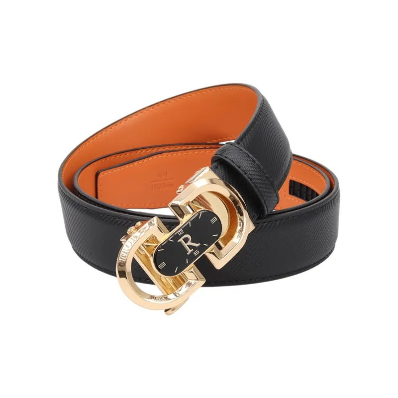 NINE NAIL Leather Belts Men-3