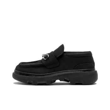 Burberry Creeper Clamp Loafers Women's Black