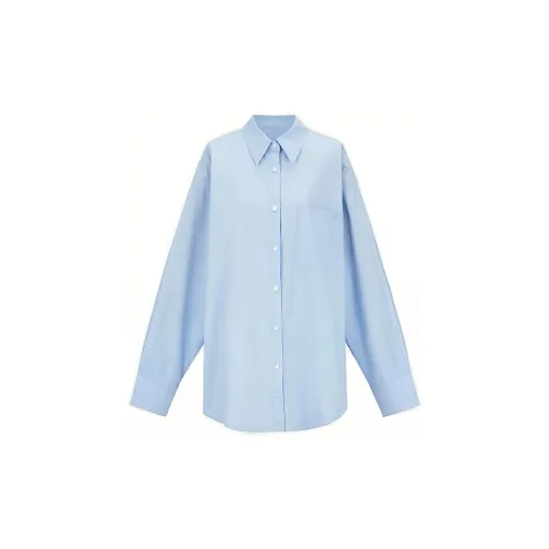 URBAN REVIVO Shirts Women's Light Blue