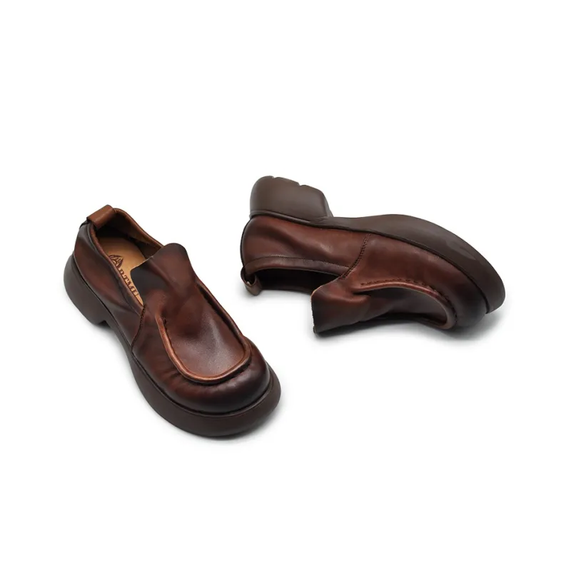 ARTMU Loafers Women's Low Top Brown/Black-3