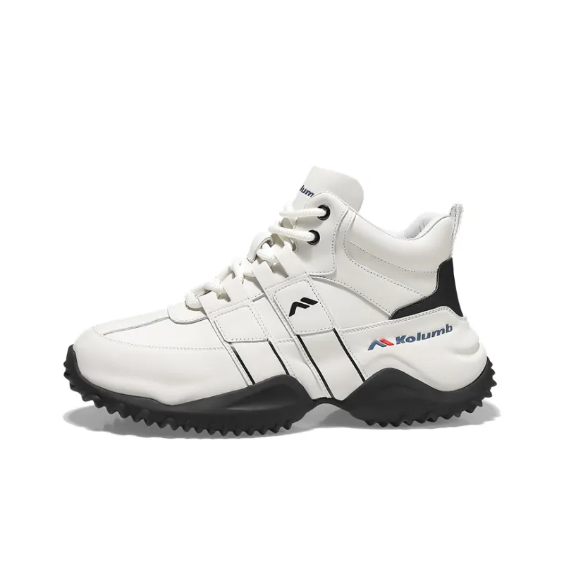 KOLUMB Mid Top Casual Shoes Men's White-0